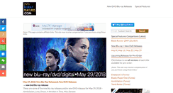 Desktop Screenshot of dvdblurayfeatures.com